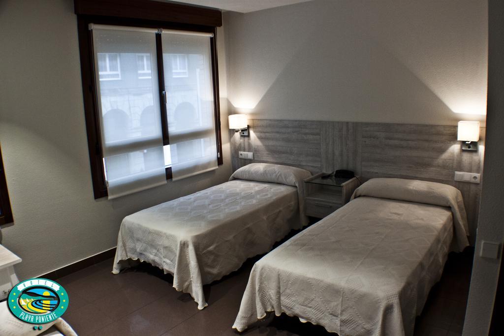 Hotel Playa Poniente Gijón Kültér fotó