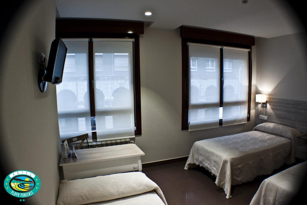 Hotel Playa Poniente Gijón Kültér fotó