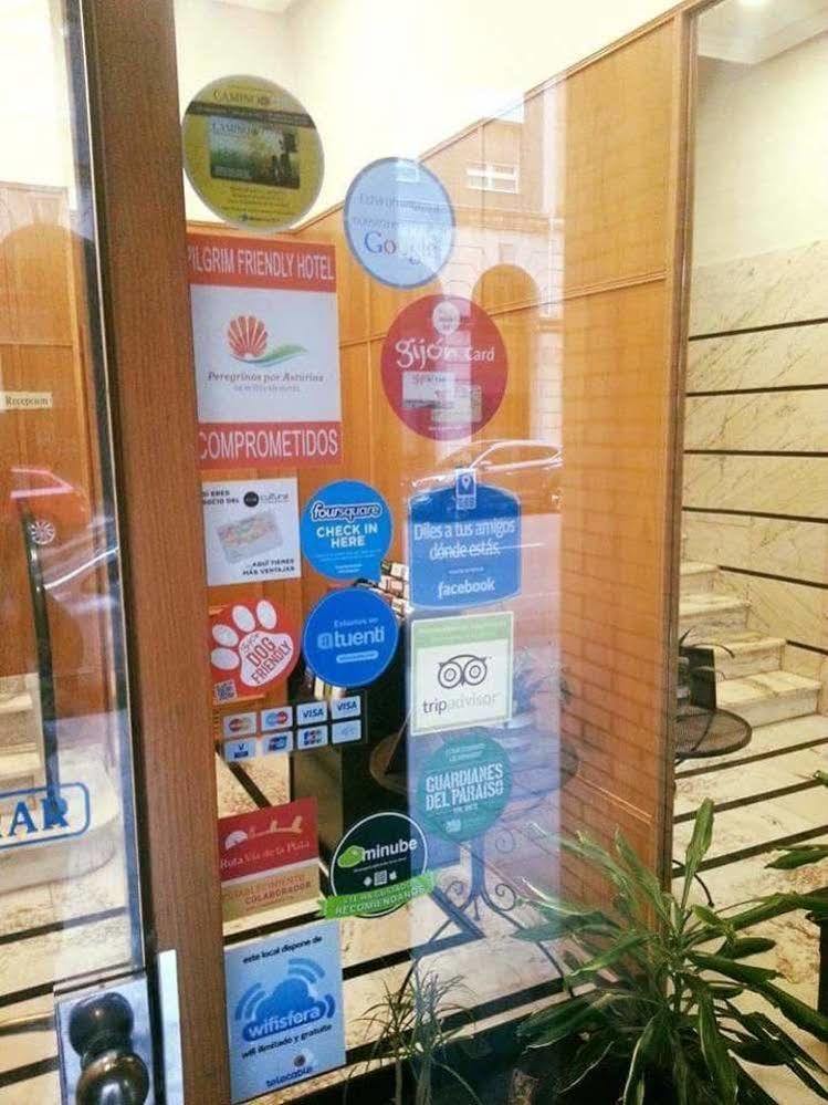 Hotel Playa Poniente Gijón Kültér fotó